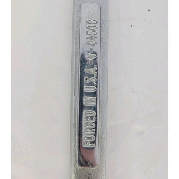 Vintage Craftsman 4 pc. 7mm-15mm Open-End Wrench Set, -V- Series, Made in USA - Picture 11 of 16